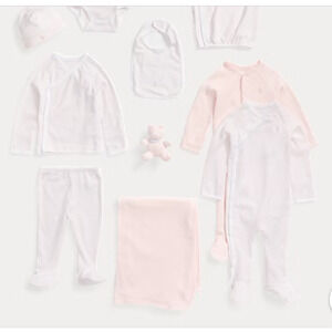 Ralph Lauren Organic Cotton 11-Piece Gift Set 6-9M